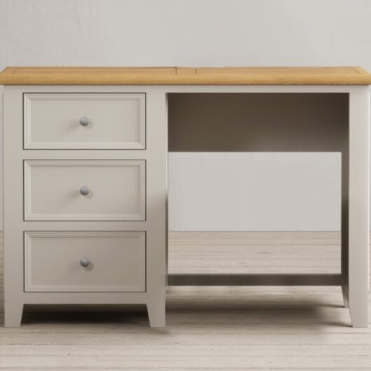 Weymouth Oak and Soft White Painted Dressing Table