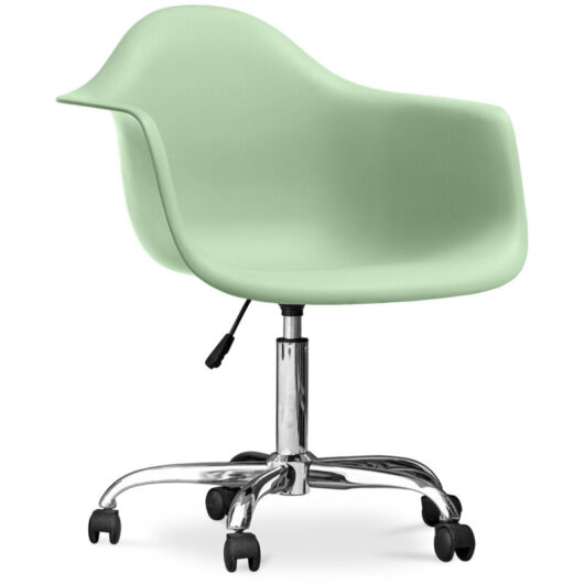 Office Chair with Armrests - Desk Chair with Castors - Weston