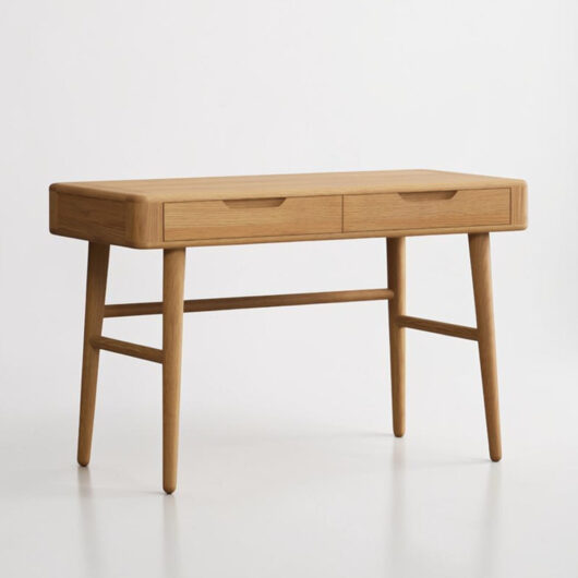 Rosa Solid Oak Dressing Table / Computer Desk